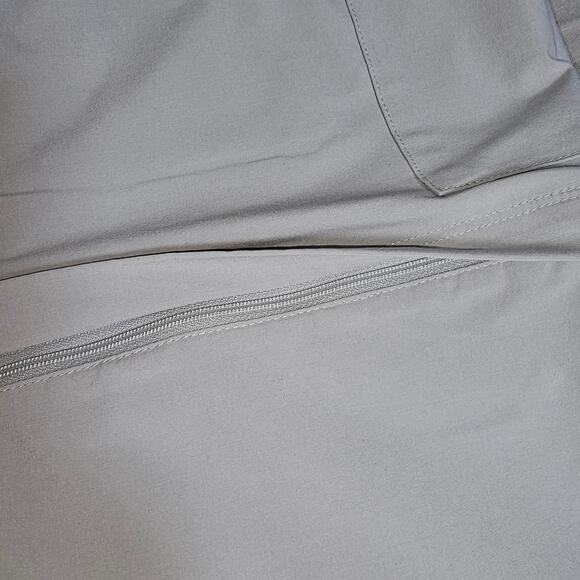 Columbia Mens Gray Lightwieght Convertible Hiking Outdoor Pants 42x30 - Picture 12 of 13